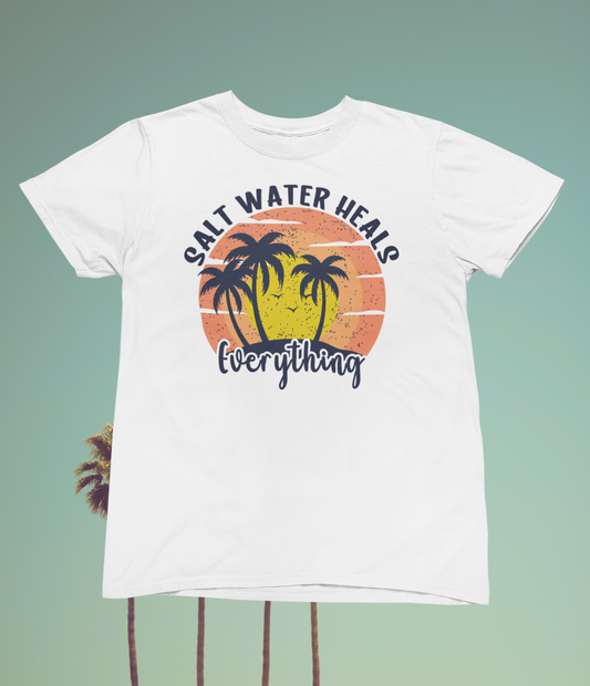 Salt Water Heals Everything Logo