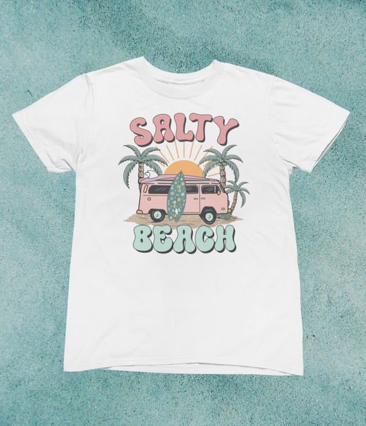 Salty Beach Logo