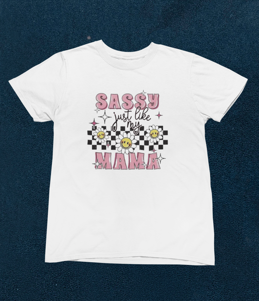 Sassy Just Like Mama Logo