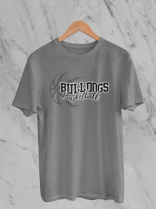 Bulldogs Half Basketball Tee