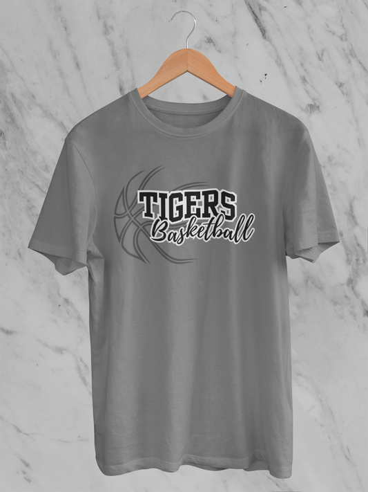Tigers Half Basketball Tee