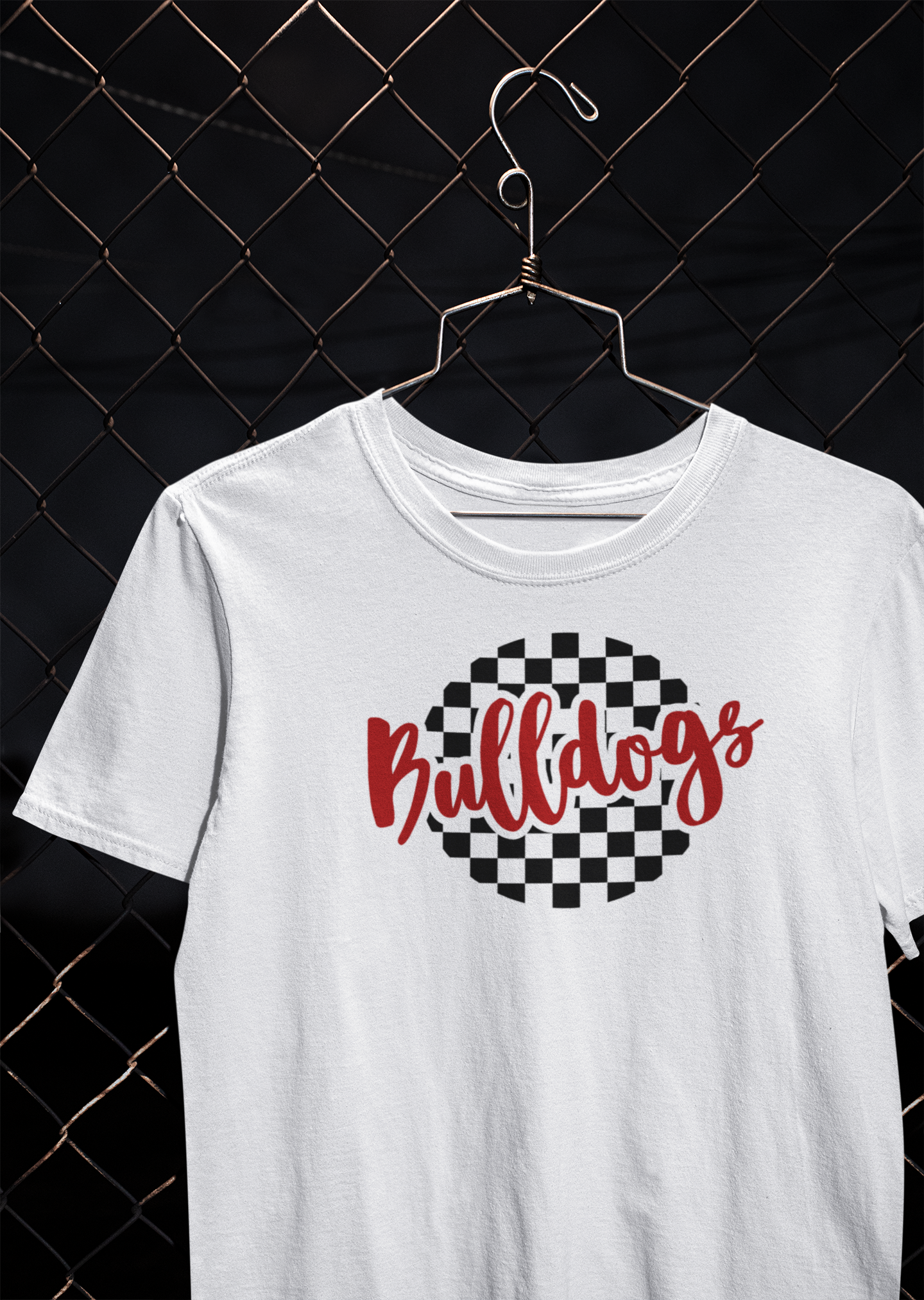 Retro Bulldogs Round Logo