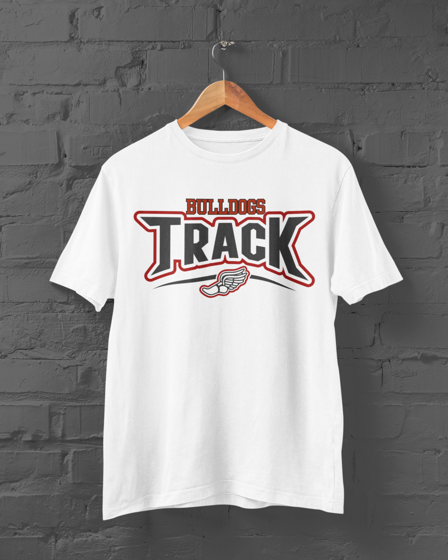 Bulldogs Oversized Logo Track Tee