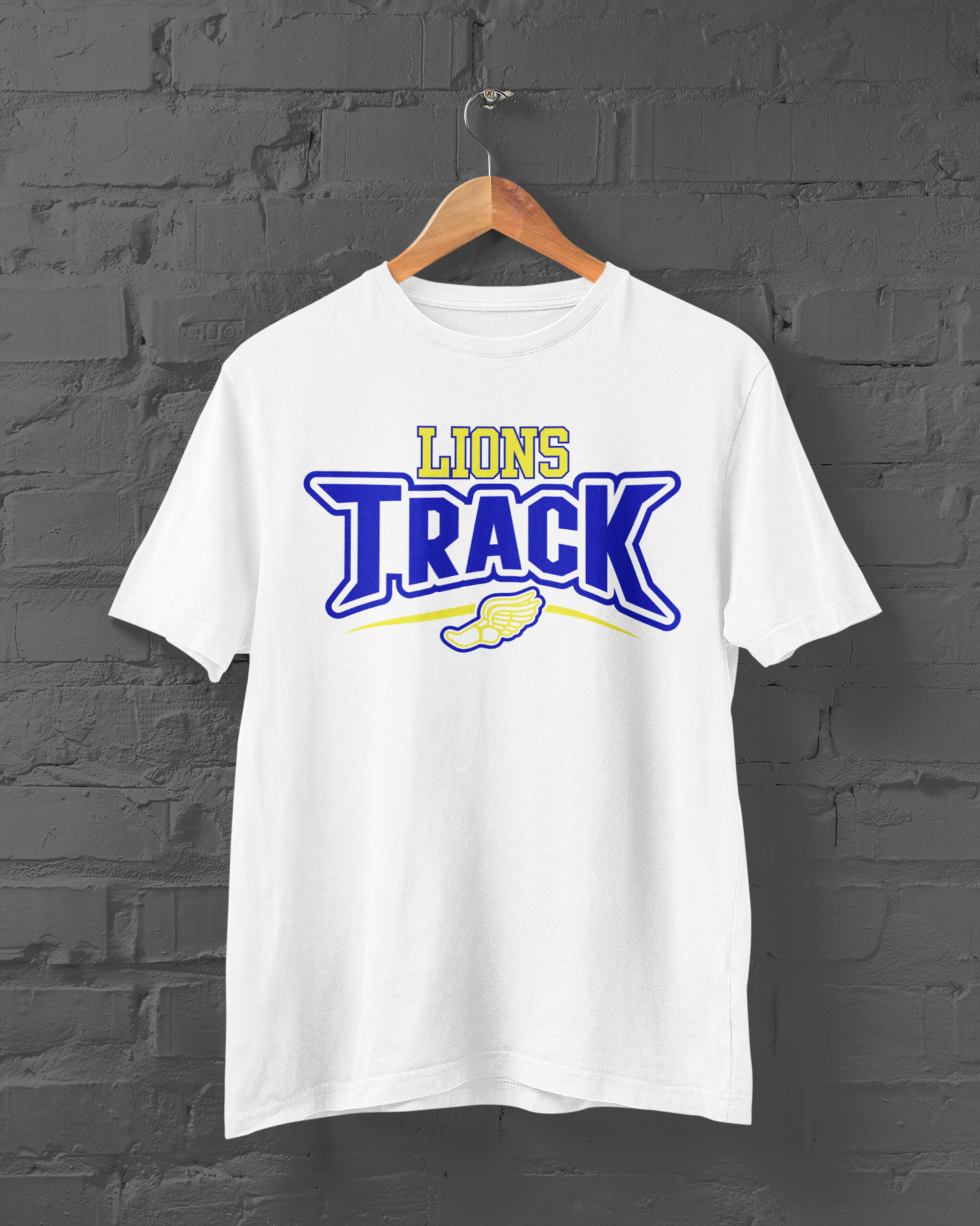 Lions Oversized Logo Track Tee