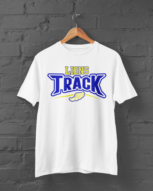 Lions Oversized Logo Track Tee