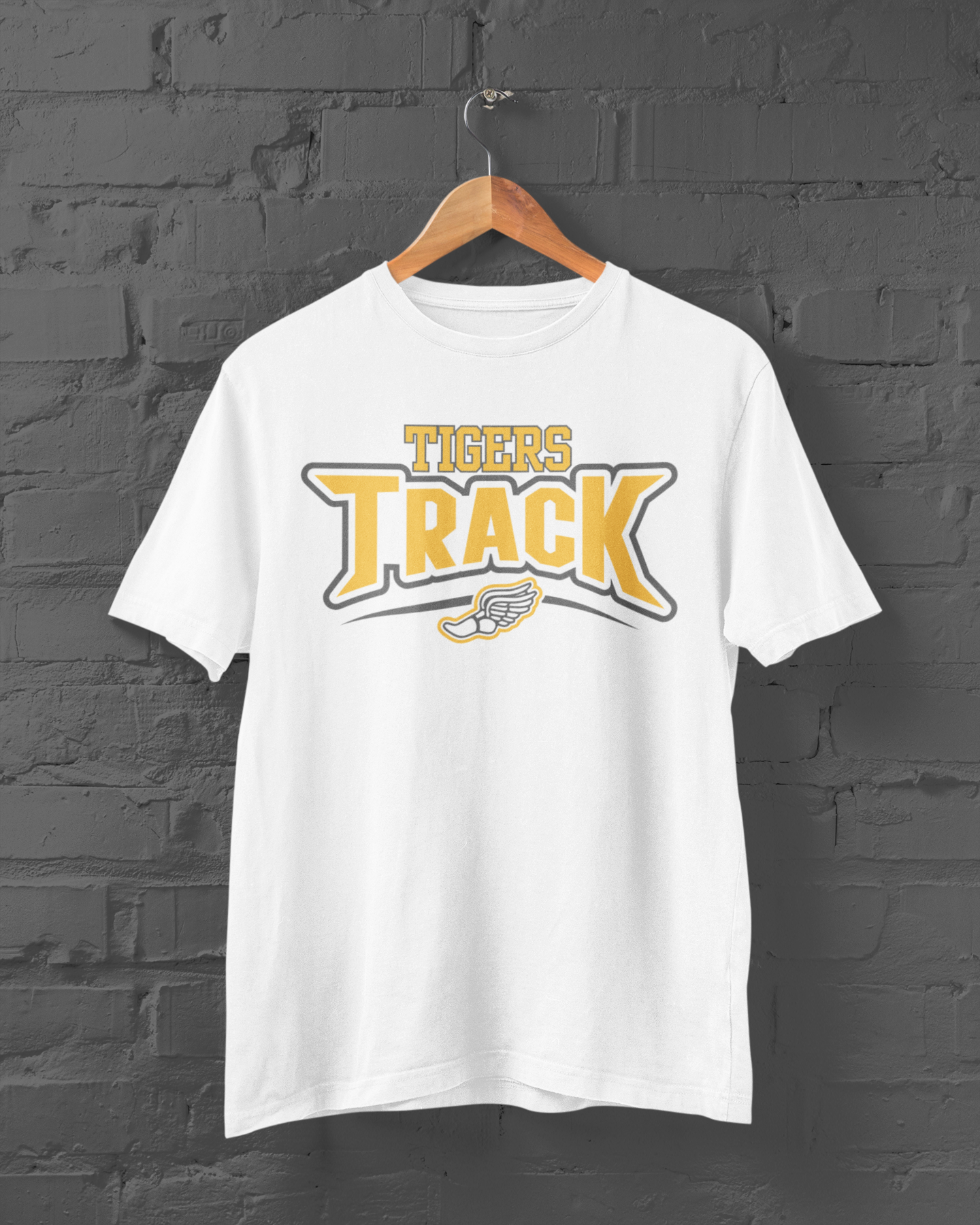 Tigers Oversized Logo Track Tee