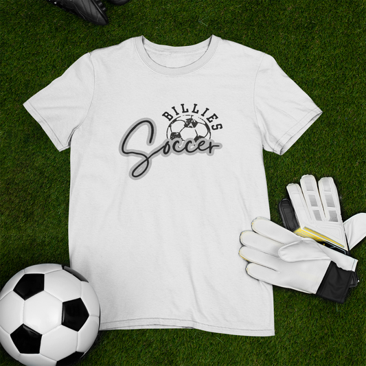 Billies Soccer Ball Logo Tee