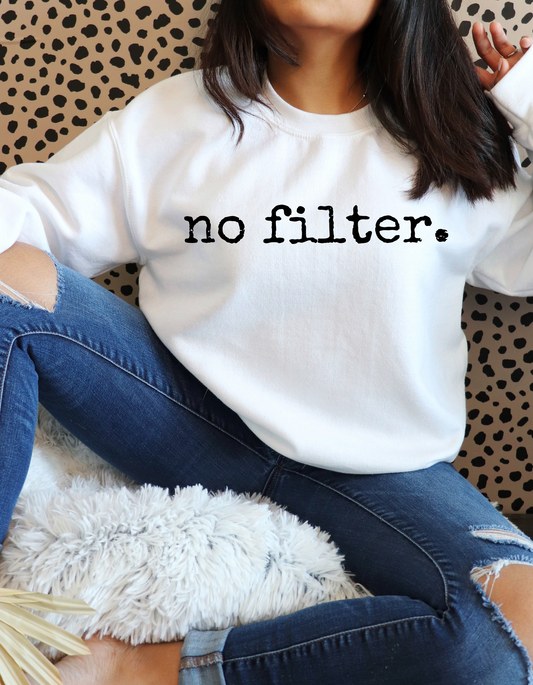 No Filter Typography