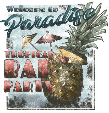 Paradise Tropical Bar Logo