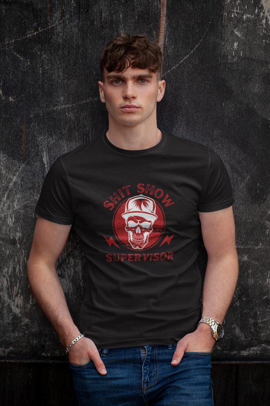 Sh*t Show Supervisor In Red/White