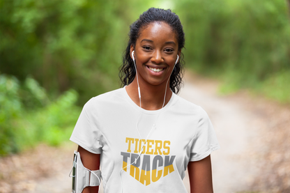 Tigers Angled Track Tee