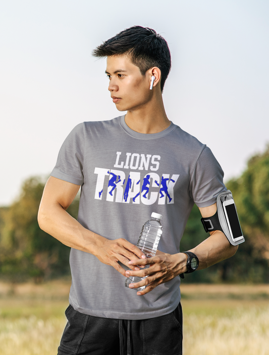 Lions Track Figures Tee