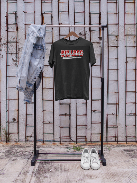 Bulldogs Softball Bat Logo Tee