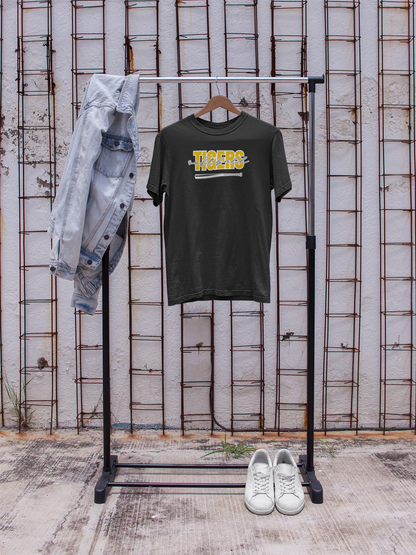 Tigers Softball Bat Logo Tee