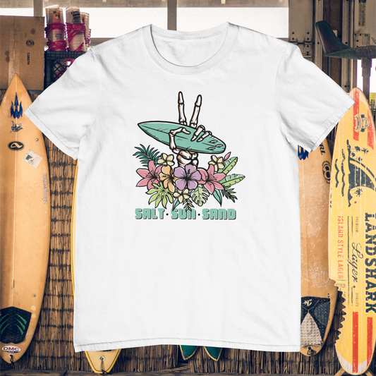 Sun Salt Sand Surfboard Logo