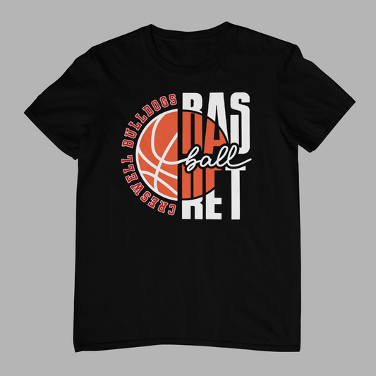 Creswell Bulldogs Basketball Logo!