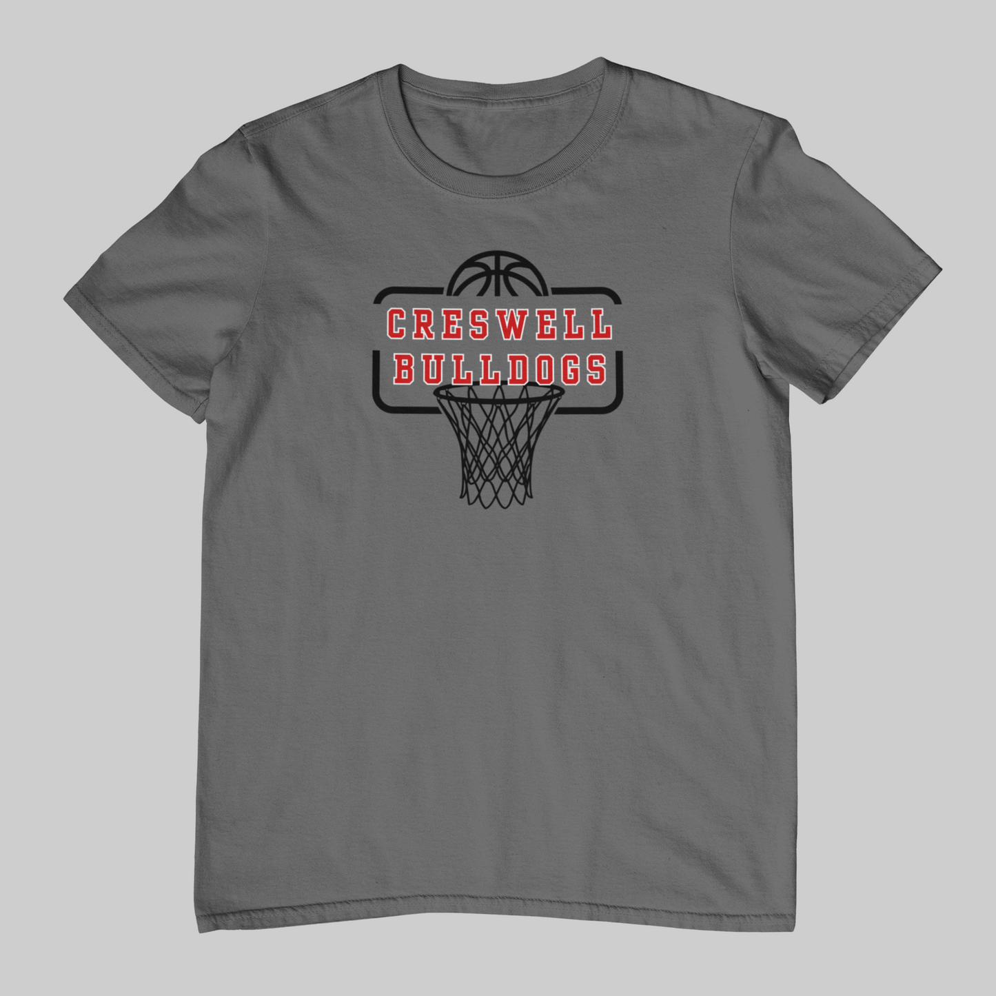 Creswell Bulldogs Basketball Logo!