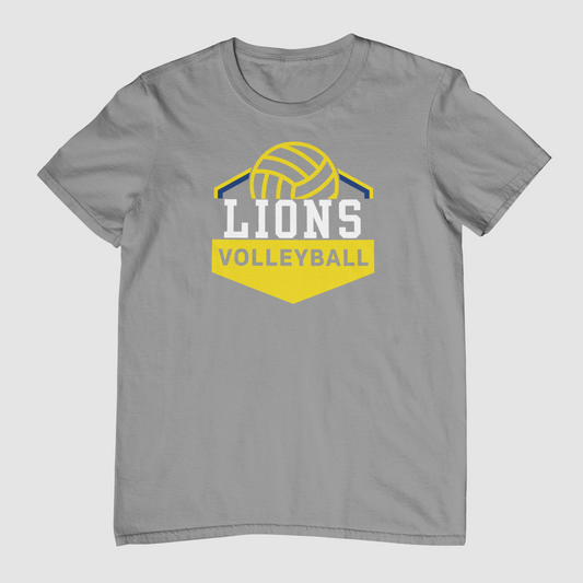 Cottage Grove Lions Gold Volleyball Logo