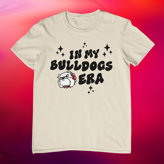 In My Bulldogs Era Front Logo Tee