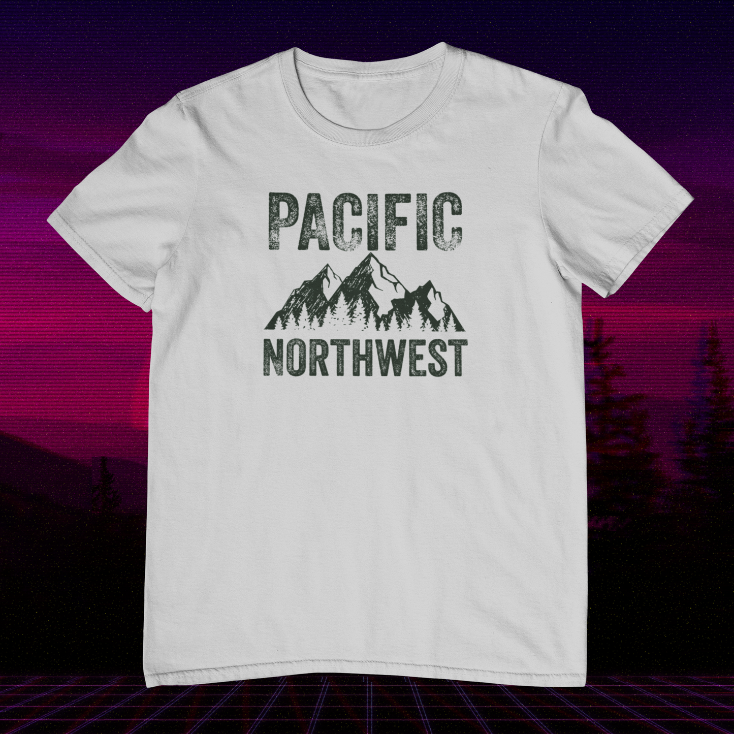 Pacific Northwest Mountains Logo