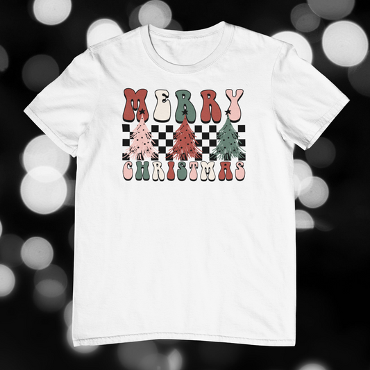 Retro Merry Christmas Logo