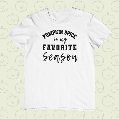 Pumpkin Spice Is My Favorite Season Logo