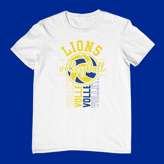 Cottage Grove Lions Volleyball Logo