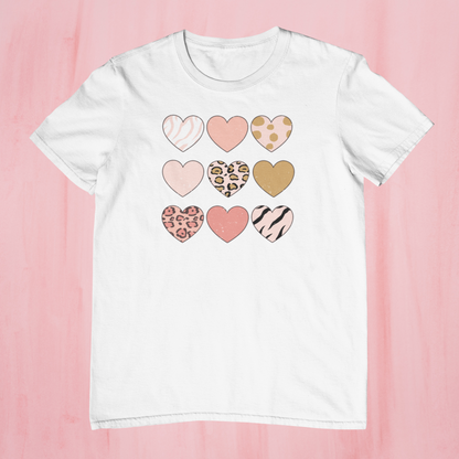 Pink Hearts Logo
