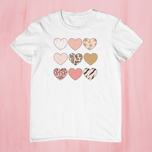 Pink Hearts Logo