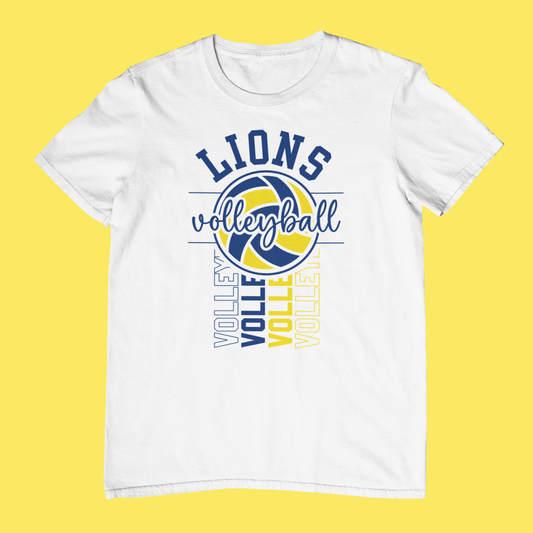 Cottage Grove Lions Volleyball Logo