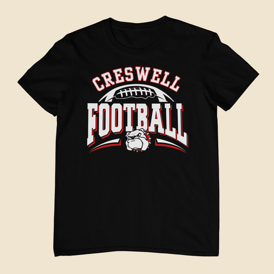 Creswell Bulldogs Football Logo!
