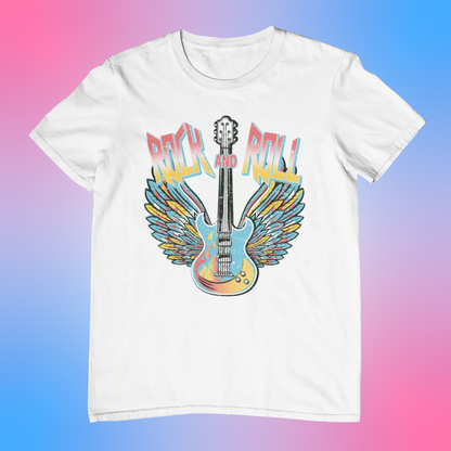 Rock And Roll Guitar Logo