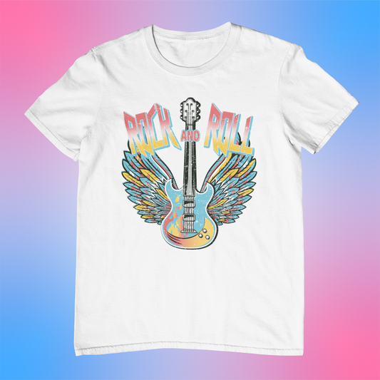 Rock And Roll Guitar Logo
