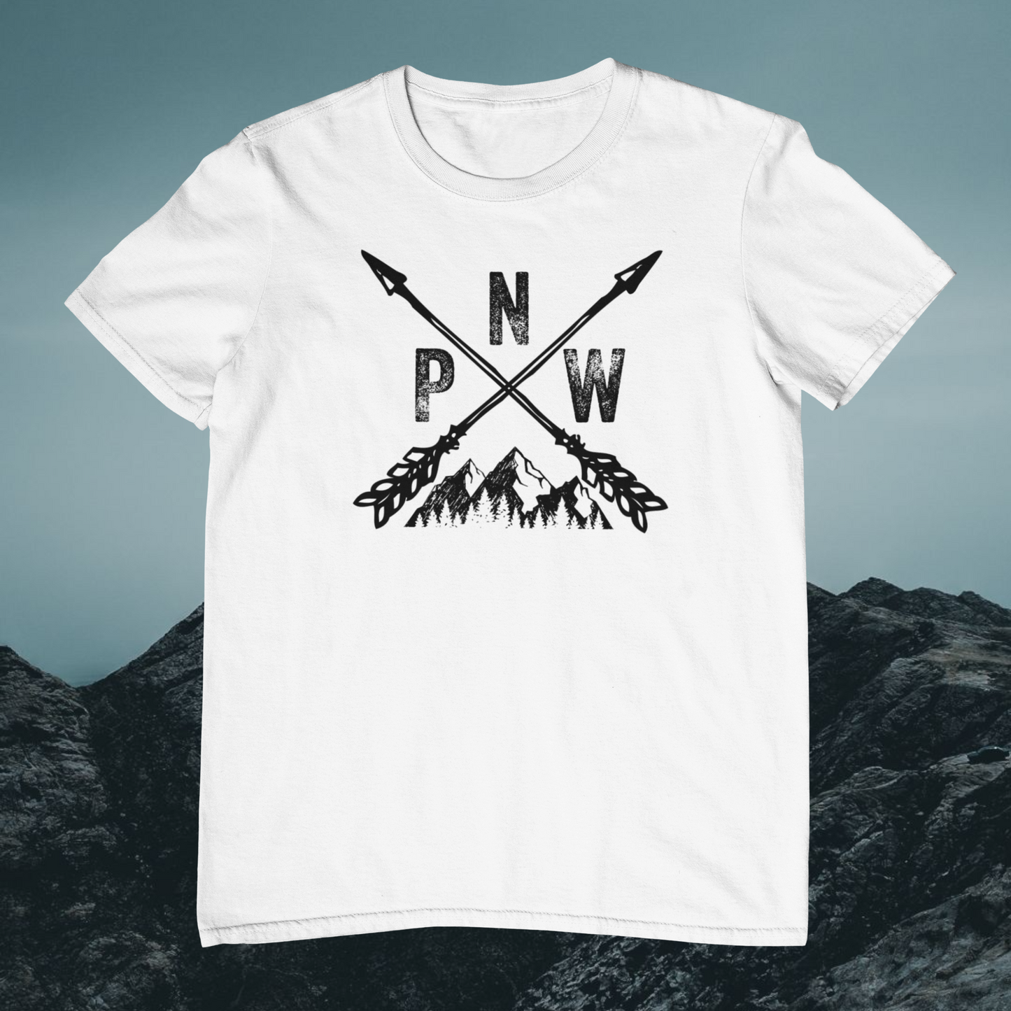Pacific Northwest Black Logo