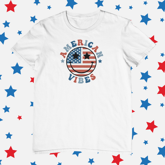 American Vibes Smiley Logo