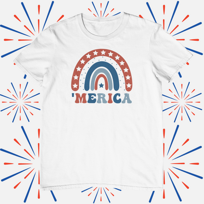'Merica Retro Logo