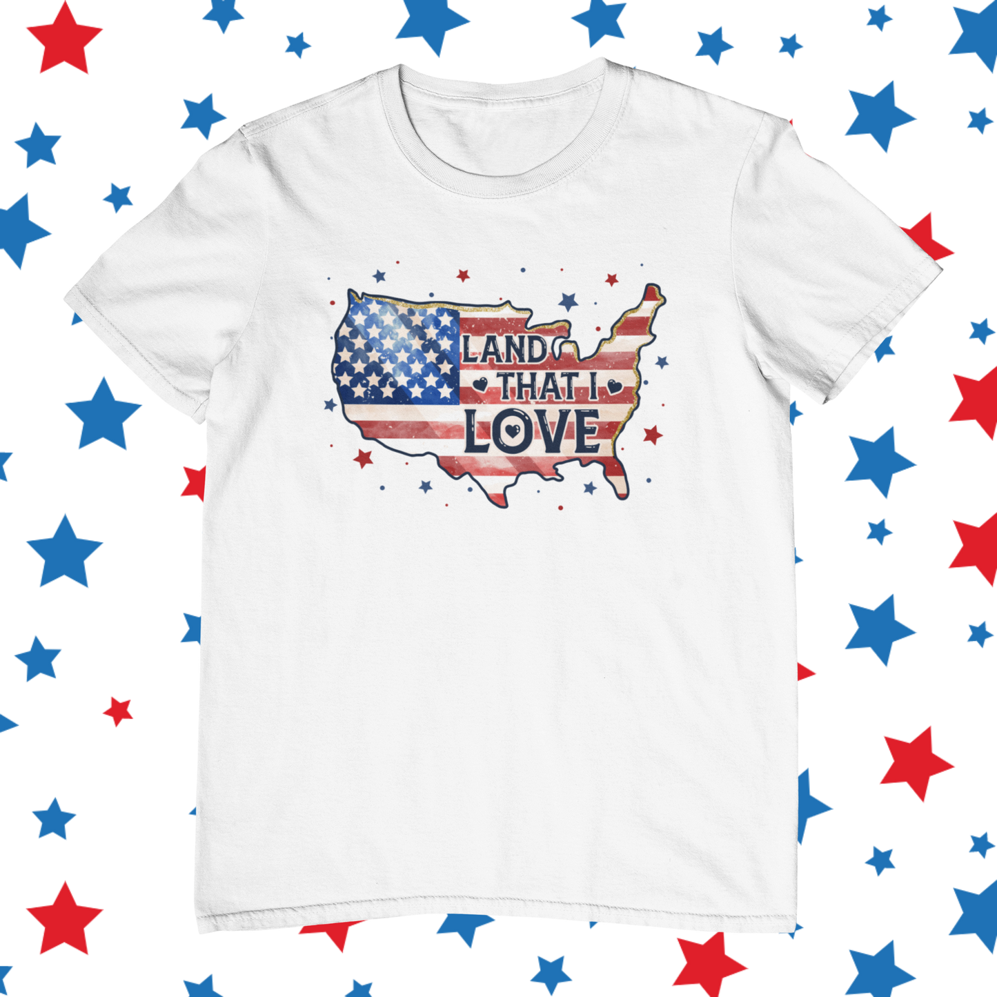 Land That I Love USA Graphic!