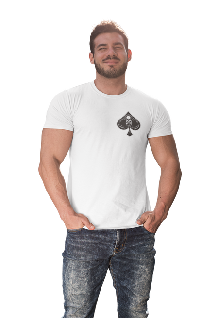 Skulls and Spades Front/Back Design