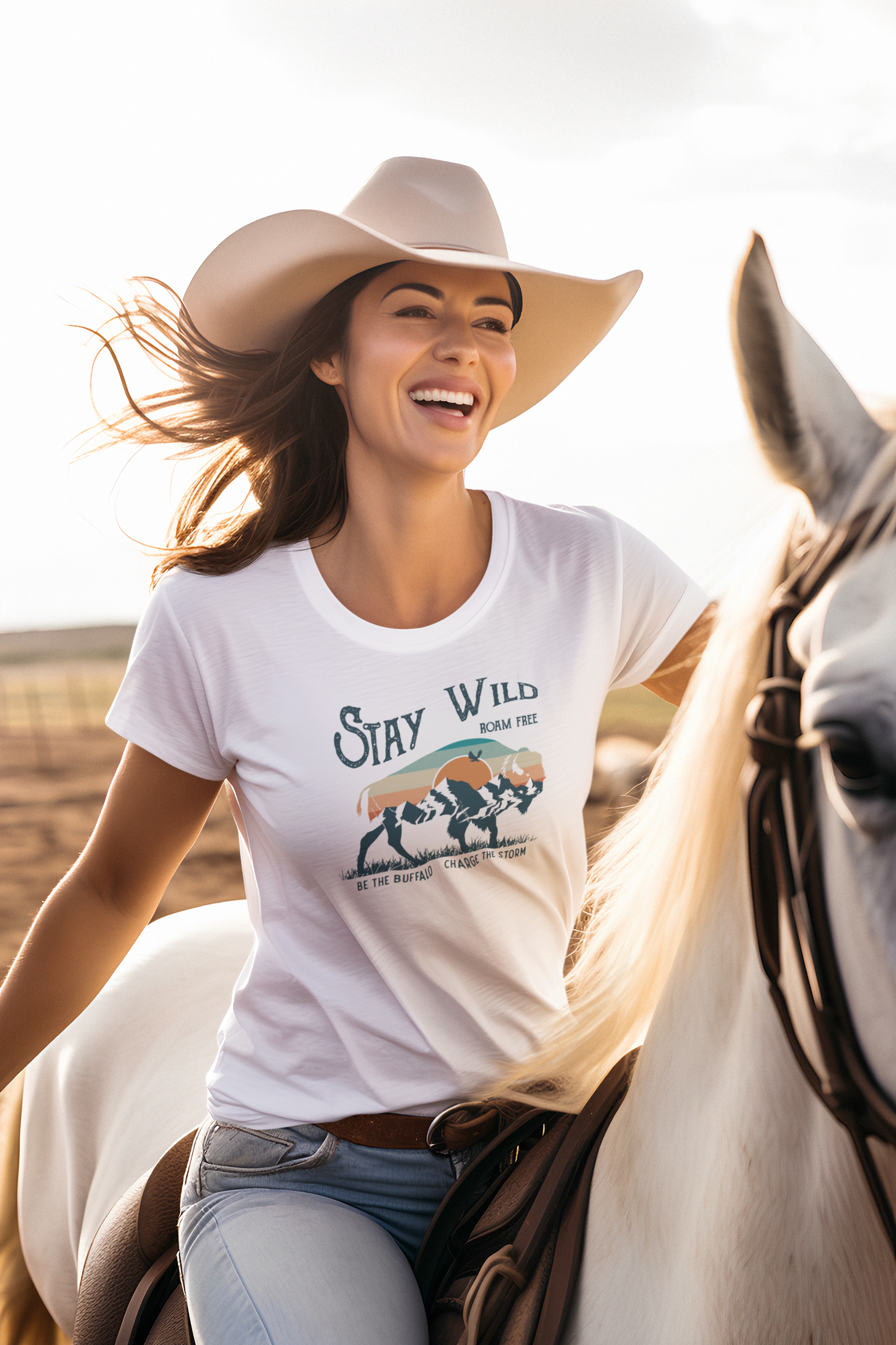 Stay Wild Roam Free Logo