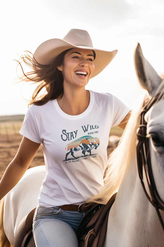Stay Wild Roam Free Logo