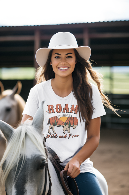 Roam Wild And Free Logo